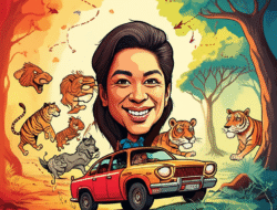 Efek perubahan kondisi pada pola perpindahan penduduk binatang buas