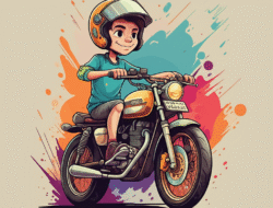 Gaya Perubahan Motor Retro di Golongan Anak Belia