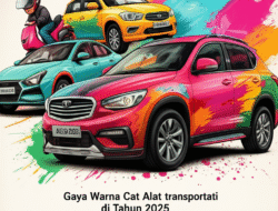 Gaya Warna Cat Alat transportasi di Tahun 2025