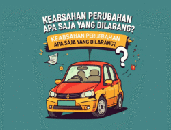 Keabsahan Perubahan Apa Saja yang Dilarang?