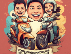 Kompetisi Merk Motor China serta Jepang di Tanah Air