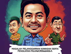 Masalah pelanggaran kawasan serta penguatan hukum  tersangkut