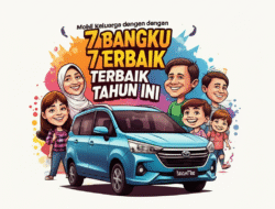 Mobil Keluarga dengan 7 Bangku Terbaik Tahun Ini