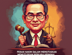 Peran Hakim dalam Memutuskan Perkara Kriminal