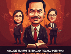 Analisis Hukum terhadap Pelaku Penipuan Modus Investasi Bodong