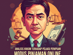Analisis Hukum terhadap Pelaku Penipuan Modus Pinjaman Online