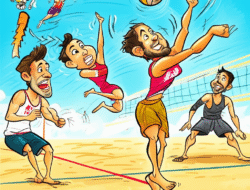Analisis strategi serangan efektif dalam bola voli pantai