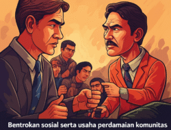 Bentrokan sosial serta usaha perdamaian komunitas