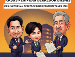 Kasus Penipuan Berkedok Bisnis Properti Tanpa Izin