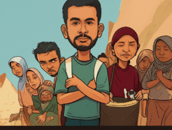 Keadaan pengungsi serta dukungan manusiawi kemanusiaandi area darurat