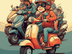 Kembalinya Motor Skuter Klasik di Tengah Agresi Motor Matic Modern