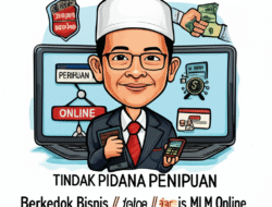 Tindak Pidana Penipuan Berkedok Bisnis MLM Online