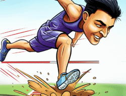 Analisis biomekanik gerakan lompat jauh pada atlet atletik