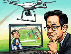 Analisis penggunaan drone untuk evaluasi strategi sepak bola