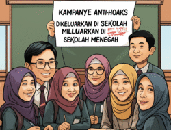 Kampanye Anti-Hoaks Dikeluarkan di Sekolah Menengah