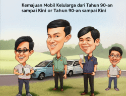 Kemajuan Mobil Keluarga dari Tahun 90-an sampai Kini