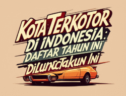 Kota Terkotor di Indonesia: Daftar Tahun Ini Diluncurkan
