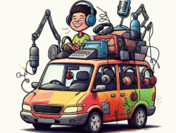 Mobil Sebagai Studio Podcast Berjalan