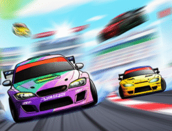 Pacuan BalapanDrift Virtual Berplatform Simulator Real Time