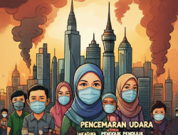 Pencemaran Udara Jakarta Melambung Penduduk Diminta Maanfaatkan Topeng Masker