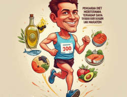 Pengaruh diet Mediterania terhadap daya tahan atlet lari maraton