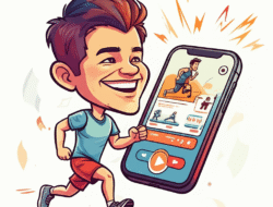 Penggunaan aplikasi mobile untuk memotivasi latihan olahraga harian