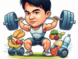 Peran nutrisi dan hidrasi dalam mendukung performa atlet angkat besi