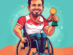 Studi kasus atlet difabel yang memenangkan medali paralimpik