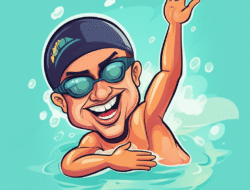 Studi kasus atlet renang yang menggunakan teknik pernapasan khusus