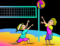 Teknik servis dan smash dalam bola voli pantai untuk pemula