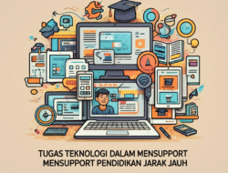 Tugas Teknologi dalam Mensupport Pendidikan Jarak Jauh