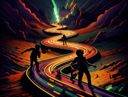 Jalur Tanpa Pencerahan Jadi Petarangan Kesalahan Malam Hari