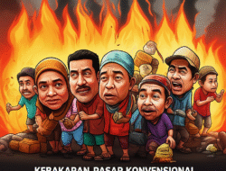 Kebakaran Pasar Konvensional  Rampas Mata Pencaharian Penduduk