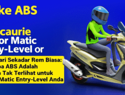 Lebih dari Sekadar Rem Biasa: Mengapa ABS Adalah Penjaga Tak Terlihat untuk Motor Matic Entry-Level Anda