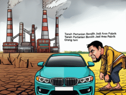 Tanah Pertanian Beralih Jadi Area Pabrik Orang tani  terpaksa